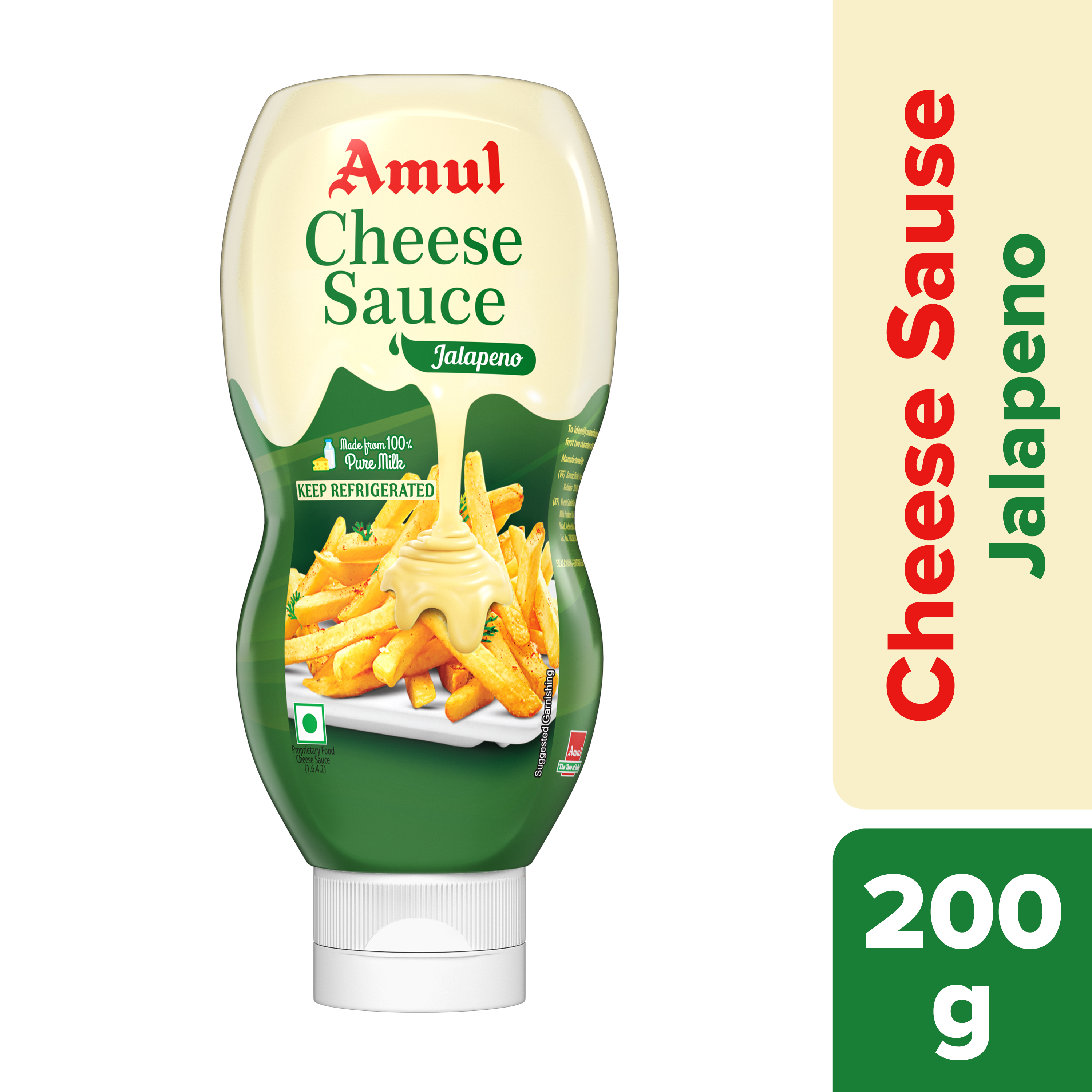 Amul Cheese Sauce - Jalapeno