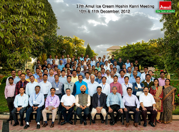 17th Amul Ice Cream Hoshin Kanri meeting