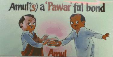 Amul's (s) a `Pawar'ful bond.
