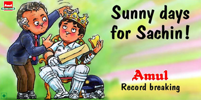 Sunny days for Sachin!