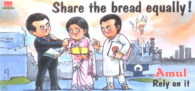 Share the bread equally