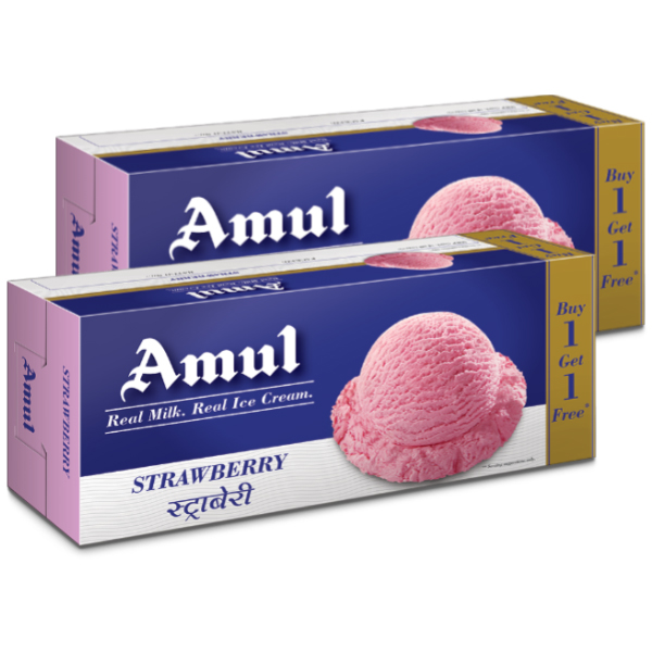 AMUL Combo Pack Strawberry