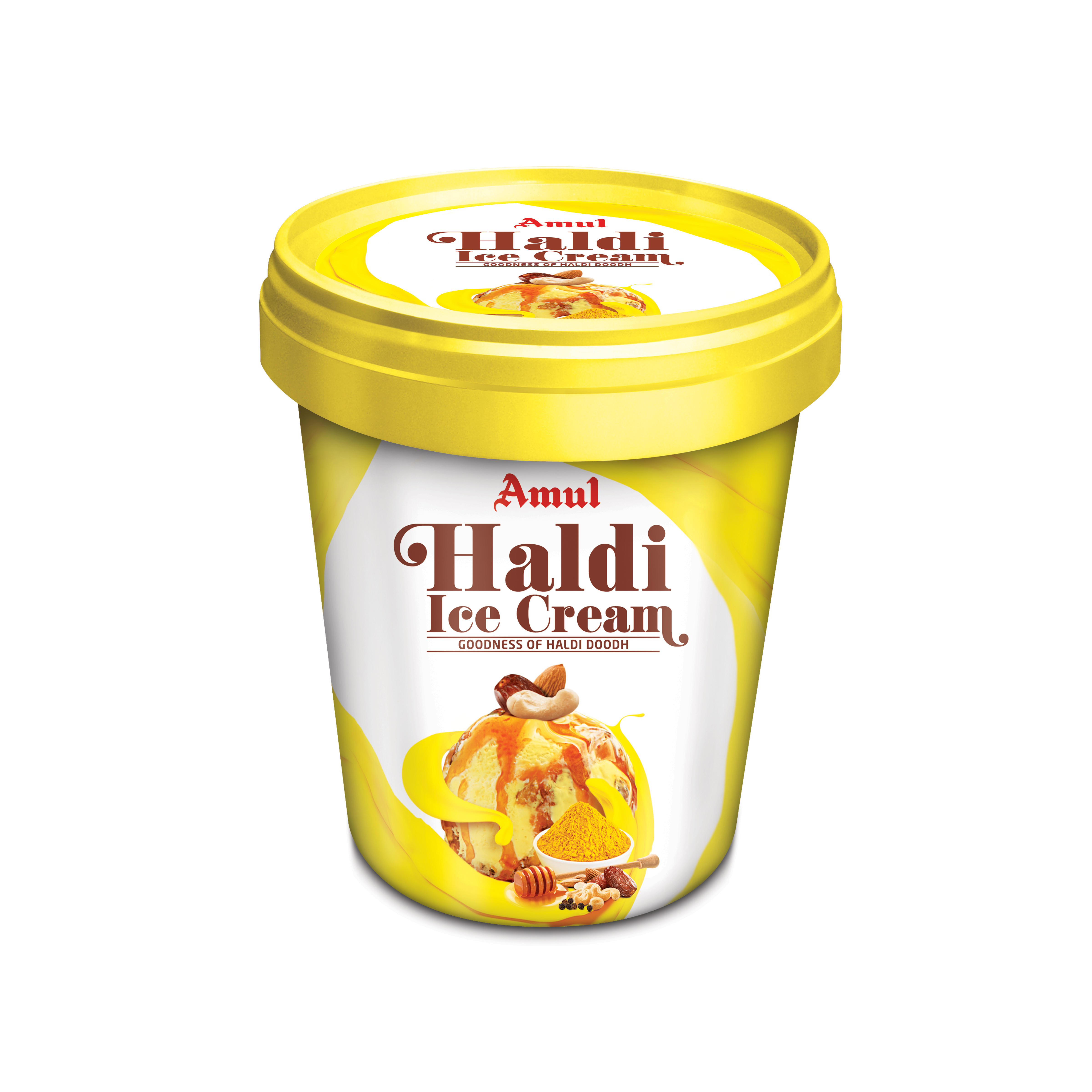 AMUL Jumbo Cup Haldi Ice Cream 125 ml 