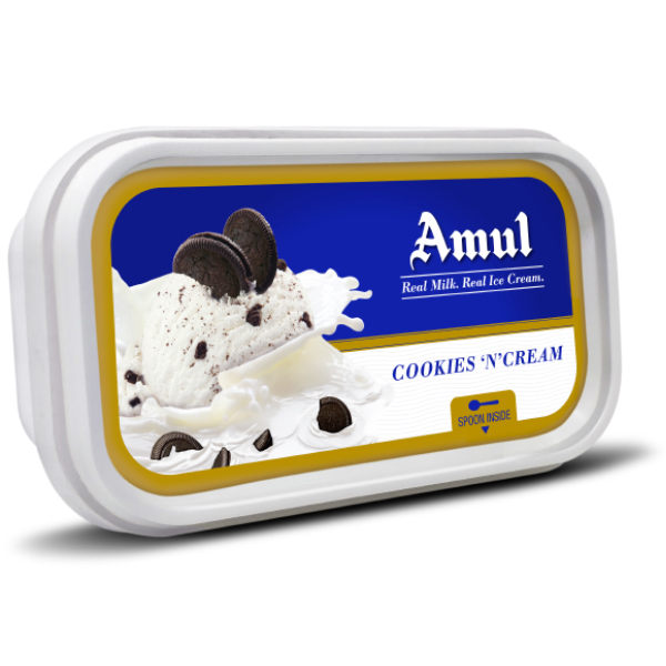 AMUL Premium Cup Cookies N Cream