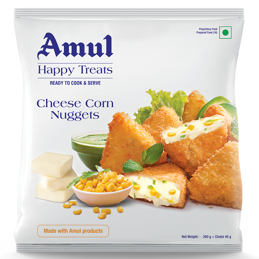 Amul Cheese Corn Nuggets | Amul - The Taste Of India :: Amul - The ...