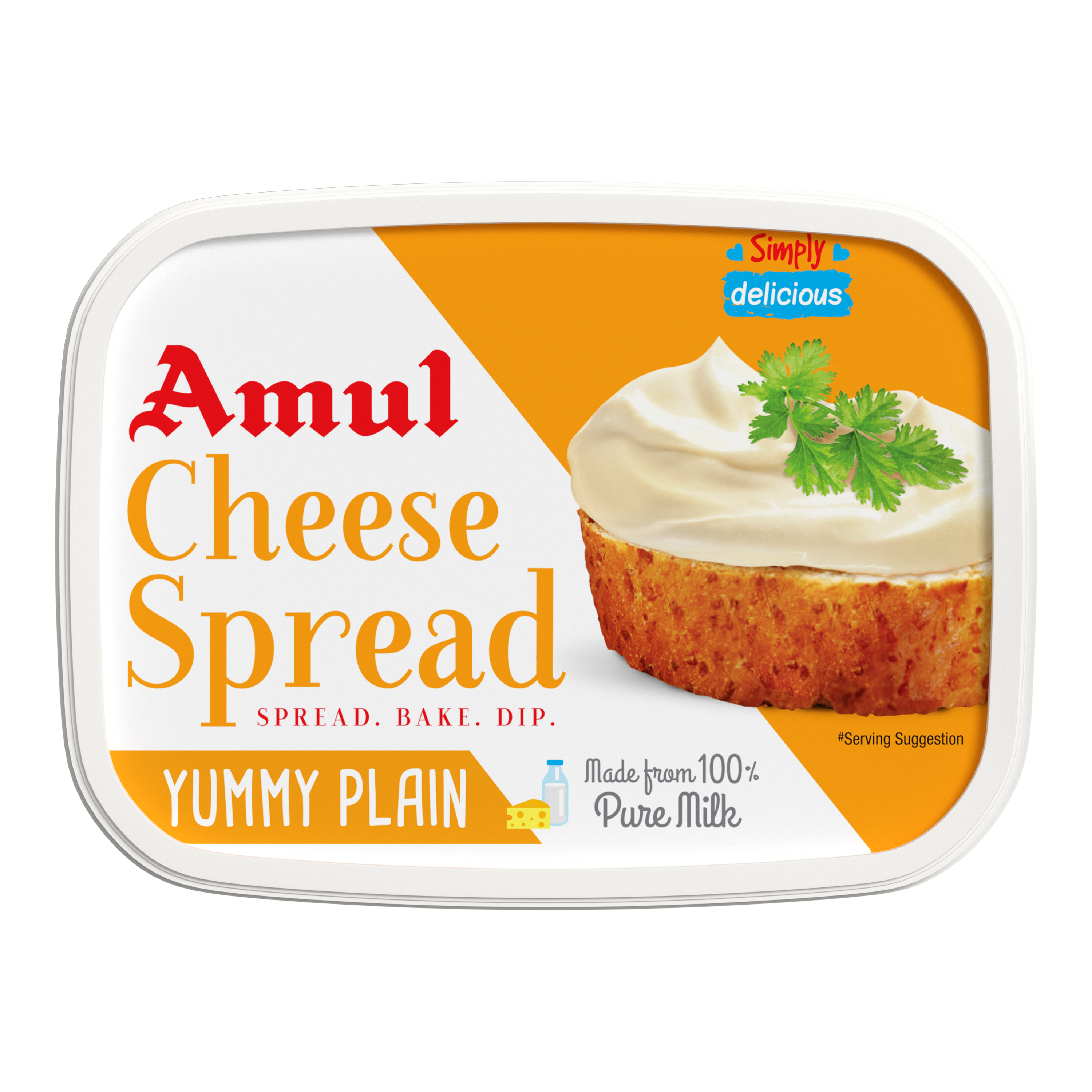 Amul Cheese Spread Yummy Plain