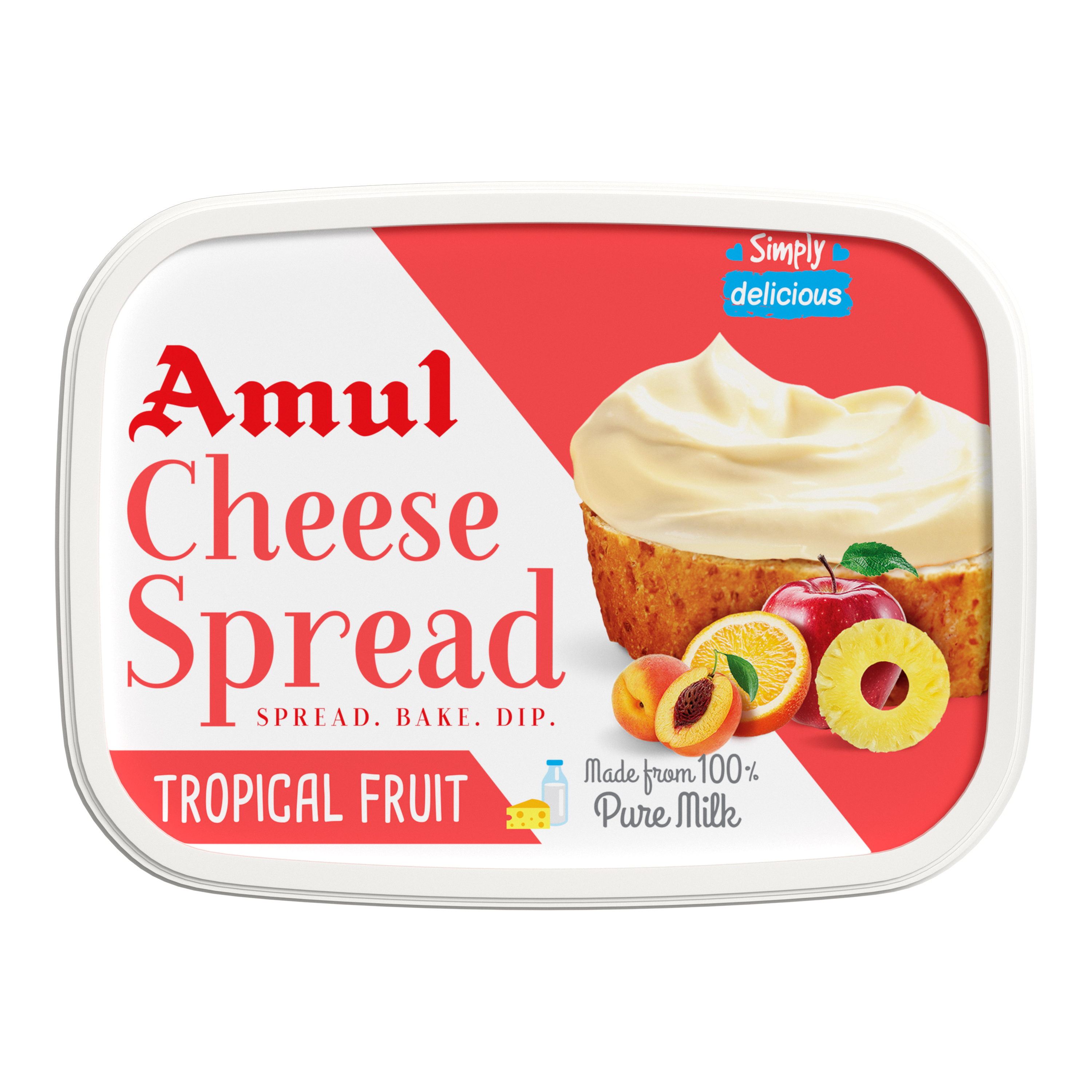 Amul Cheese Spread Tropical Fruit