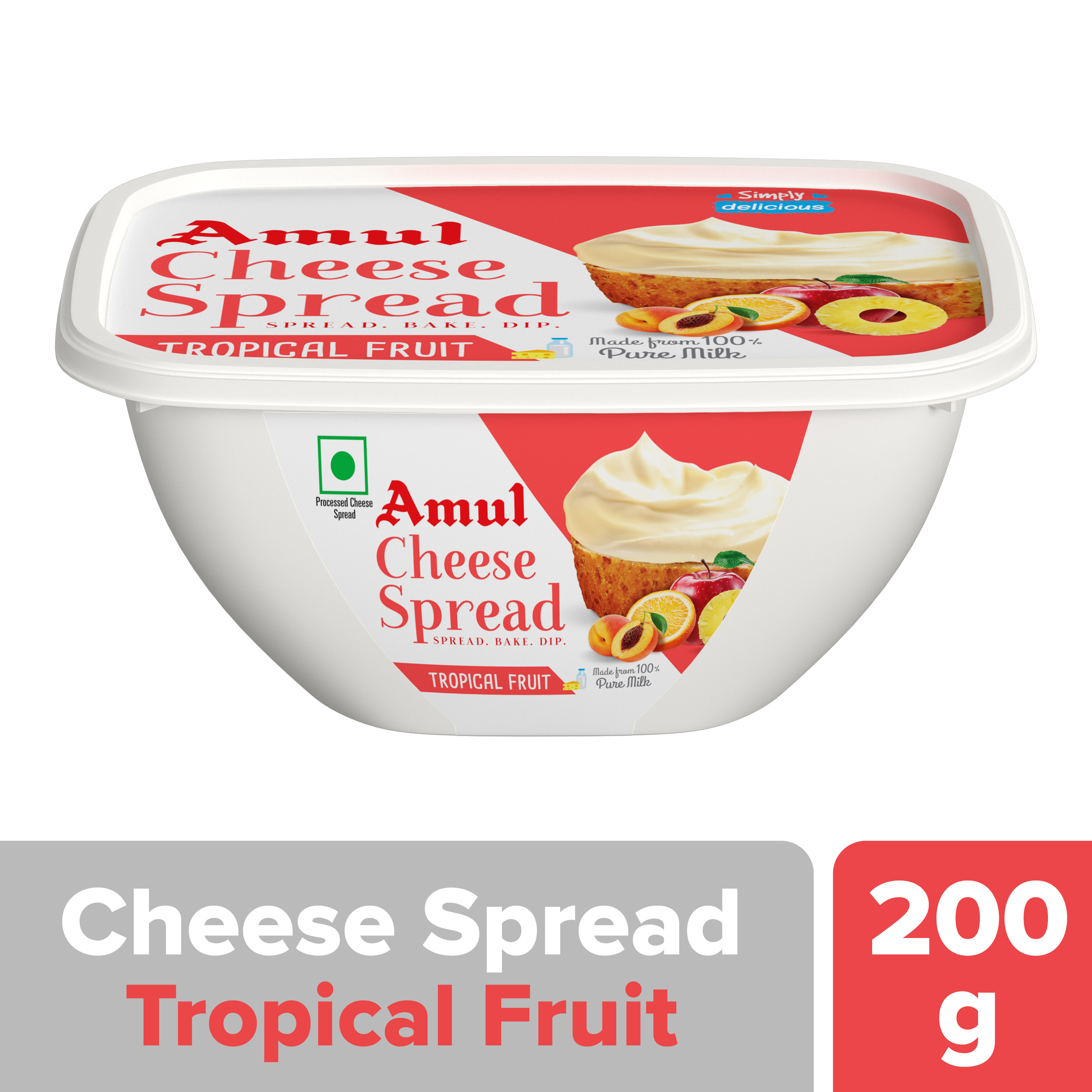 Amul Cheese Spread Tropical Fruit
