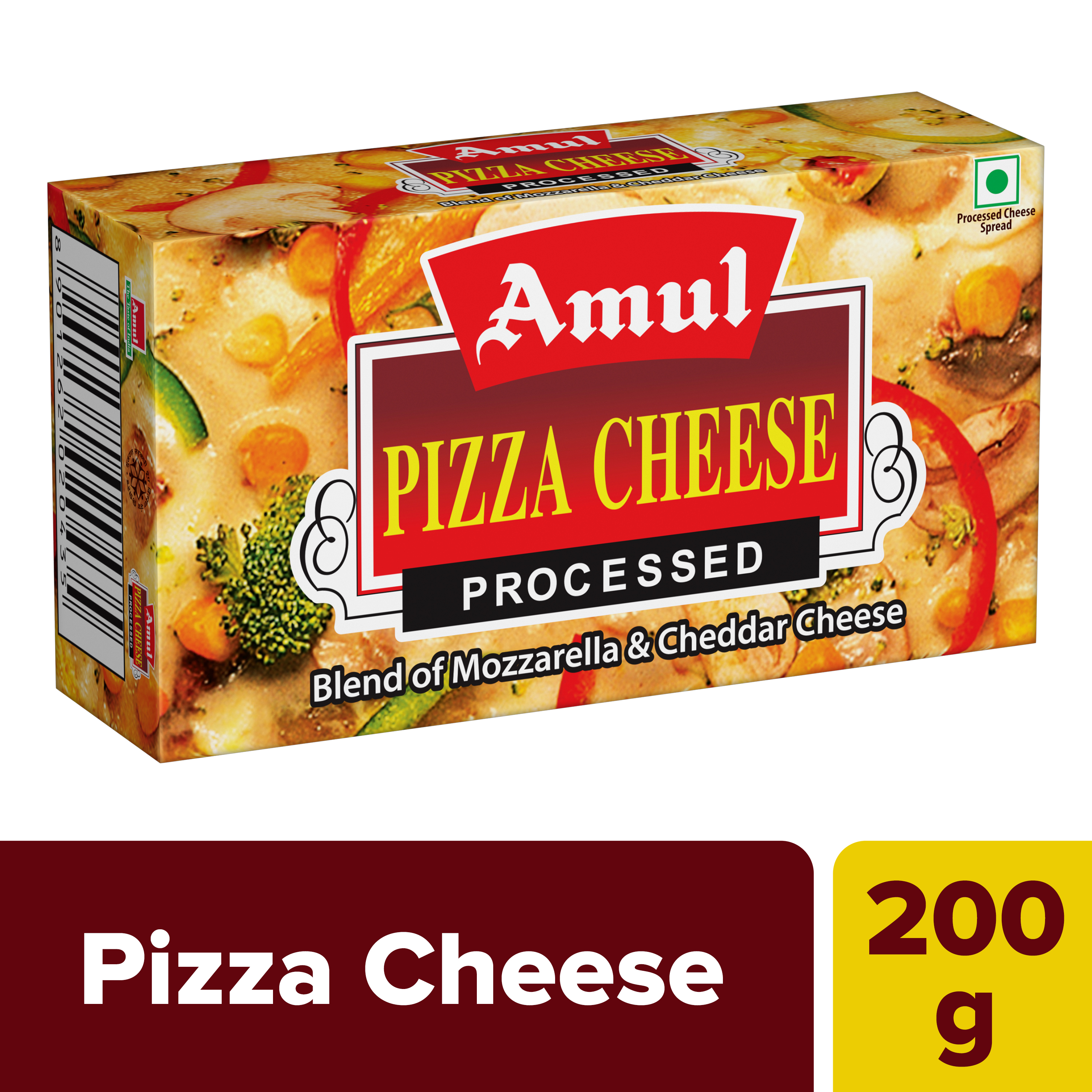 Amul Processed Pizza Cheese (Blend)