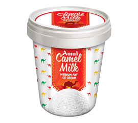 Amul Camel Milk Medium Fat Ice Cream