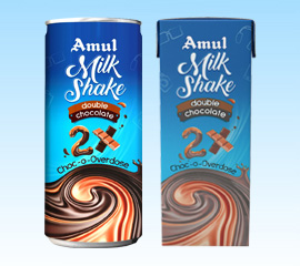 Amul Double Chocolate Milkshake