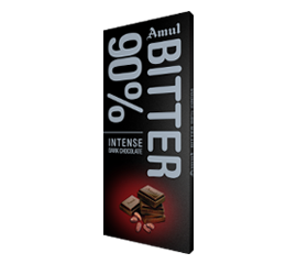 Amul Bitter 90% Chocolate