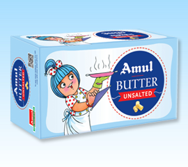 Amul Unsalted Butter Amul The Taste Of India Amul The Taste Of India